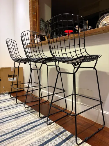 3x Banquetas Altas - excelente estado 