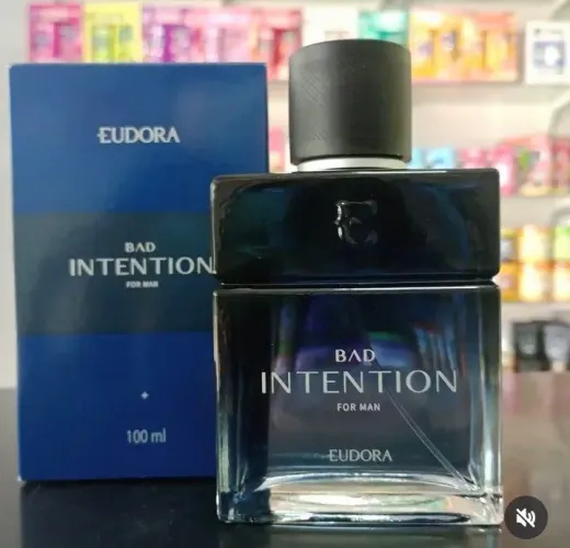 PERFUME MASCULINO BAD INTENTION FOR MAN EUDORA 100ML