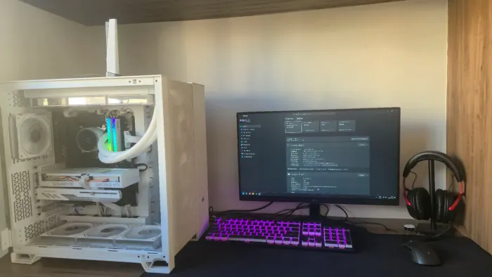 PC I514600KF 32GB RAM RTX 4060 C/ MONITOR E PERIFÉRICOS