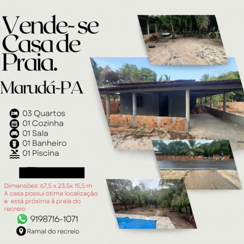 Vendo casa em Maruda