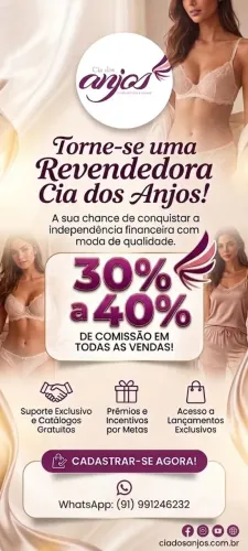 Revenda de moda intima e casual