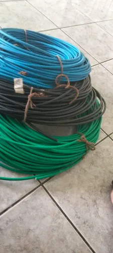 Cabo cobre instalações unipolar 10mm   1kv. Peças 76, metros 