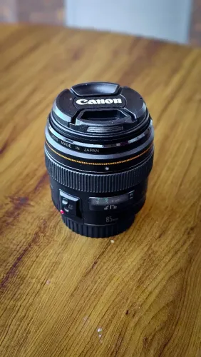 Lente Canon 85mm USM ultrasonic