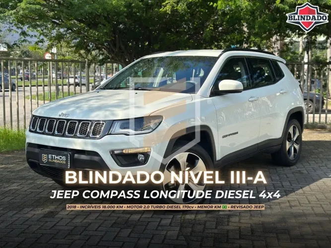 Jeep Compass Longitude 2.0 4X4 Dies. 16V Aut. 2018