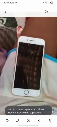 Iphone 8 128gb tela original bateria 100