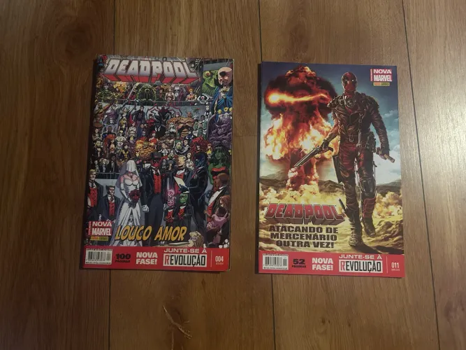 HQ Deadpool #4 - O Casamento (Com Convite Raríssimo de Época!) + HQ #11