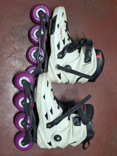 Patins traxart voltz plus branco n40/41