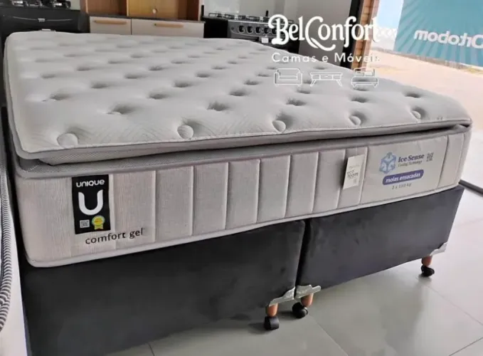 Cama Queen de luxo entregamos hoje aceitamos cartão pague na entrega