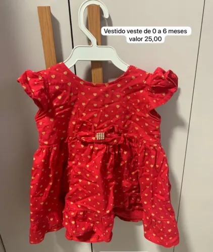 Lotinho de roupa de bebê menina 