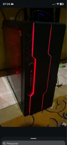 PC Gamer Xeon E5-2669 RX570 8GB 16GB RAM SSD 1TB + Monitor AOC Gamer - Completo 
