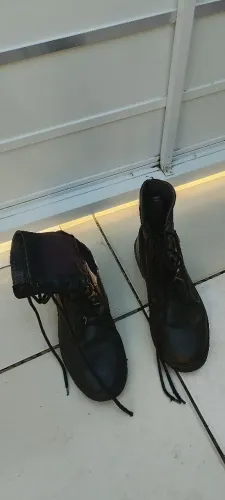 Coturno militar usado!