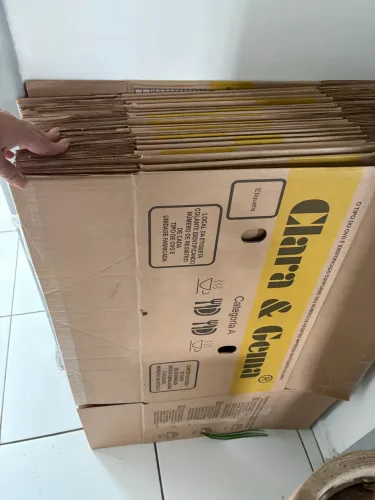 Caixa para mudança, cx de ovos
