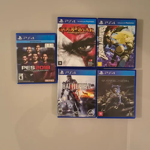 VENDO LOTE JOGOS PS4