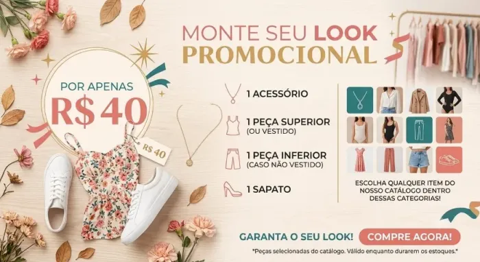 Monte seu look!
