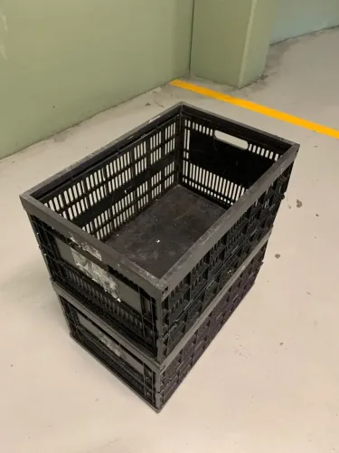 Caixa Plástico 45 litros Desmontável