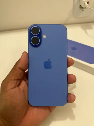 iPhone 16 Ultramarine 128 gb na garantia Apple
