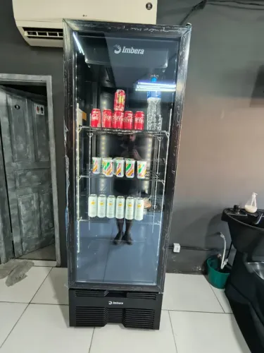 Geladeira Expositora Vertical Imbera 485 litros - Full Black Inverter 