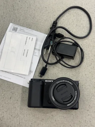SONY ZV-E10 NOVA | USADA APENAS 3 VEZES