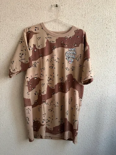 Camisa Anti Social Social Club Camuflada - Tam. G