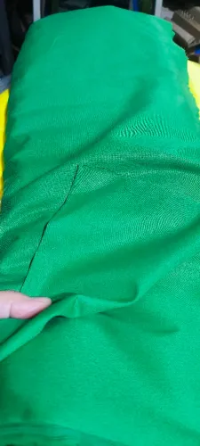 Tecido tricoline verde bandeira anúncio referente a 10 Metros