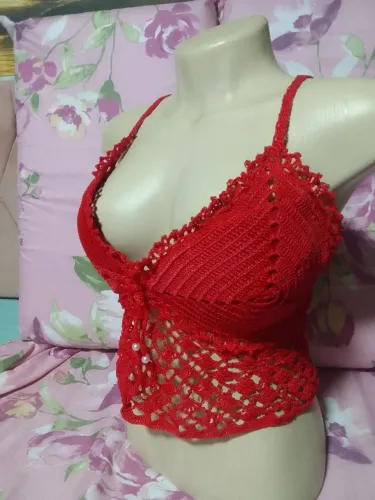 Vendo Cropd de Crochê. 