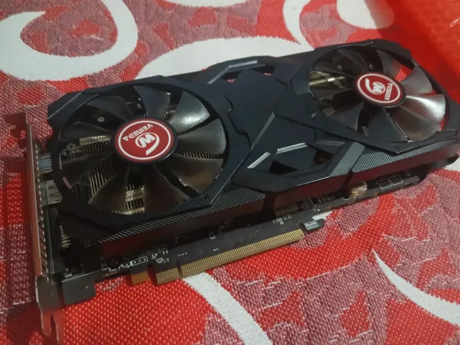 Rx 580 na caixa,não funciona