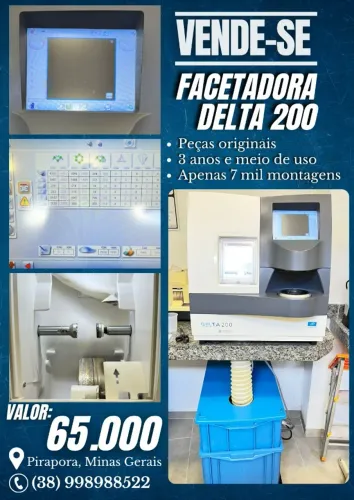FACETADORA DELTA 200 SEMI NOVA