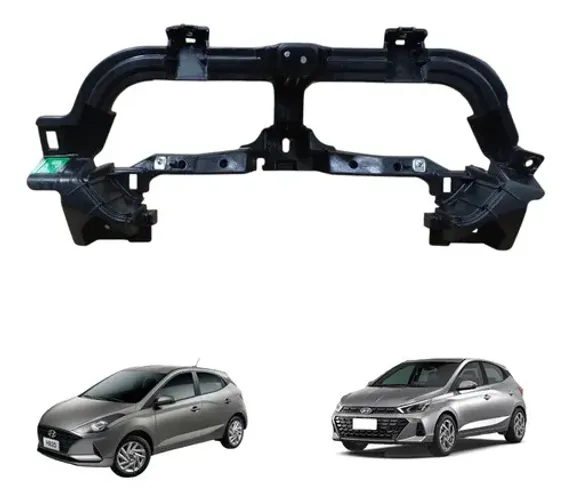 Suporte Multimídia Central Painel Hb20 2020 A 2025 Preto
