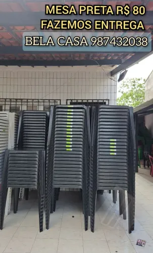 MESA DE PLASTICO MD MODELO DS QUADRADA 