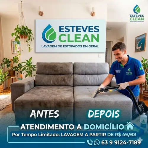 Lavagem de Estofados em geral