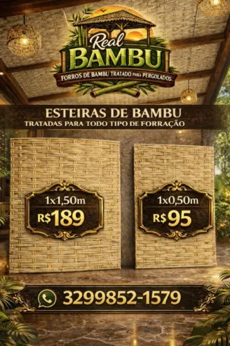 Forro de bambu