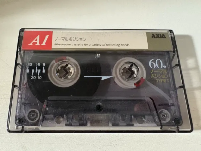 Fita cassete Axia A1 60