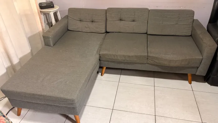Sofá 3 lugares com Chaise 