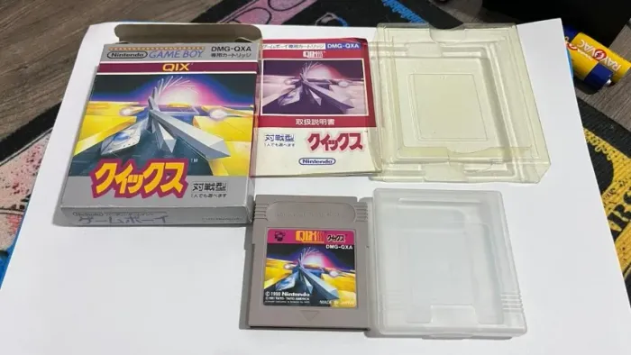 jogo QIX para game boy