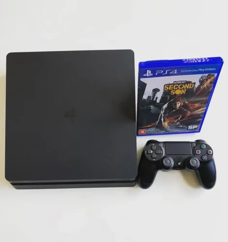 PS4 SLM 1T 3 MÊS DE GARANTIA