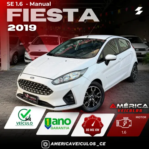 Ford Fiesta SE 1.6 16V Flex 5P 2019