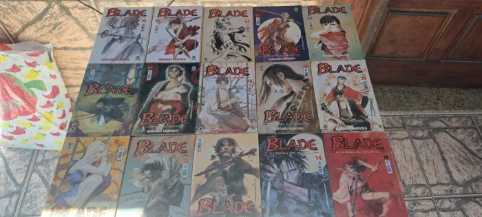 Coleção revista mangá Blade A Lâmina do imortal 20,00 cada.