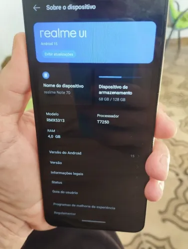 Celular Realme note 70