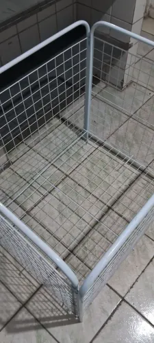 Cercado telado para exposição de produto