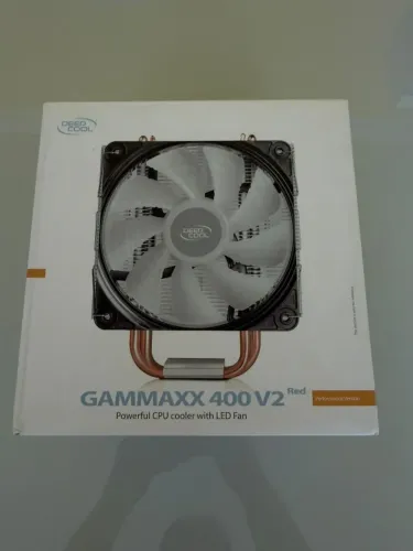 Cooler DeepCool GAMMAXX 400 - LED Vermelho - Intel/AMD