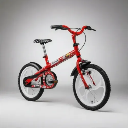 Bicicleta Minnie Aro 16 Vermelha (oportunidade)