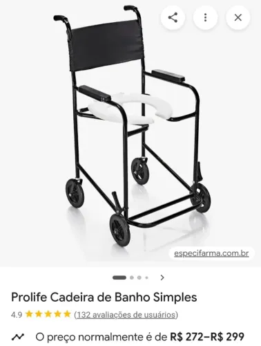 Cadeira de banho