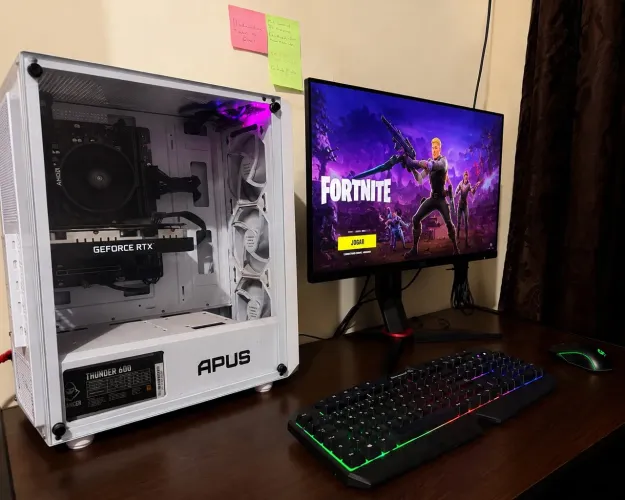 Pc gamer Ryzen 5 5500 RTX 3050 8GB