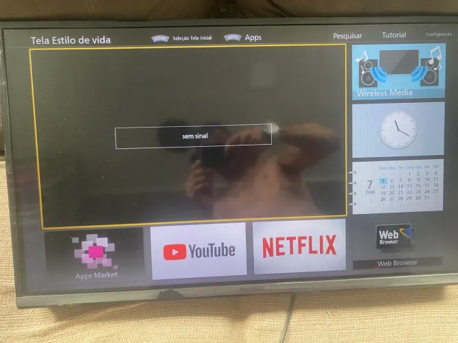 Tv Panasonic 32 polegadas smart