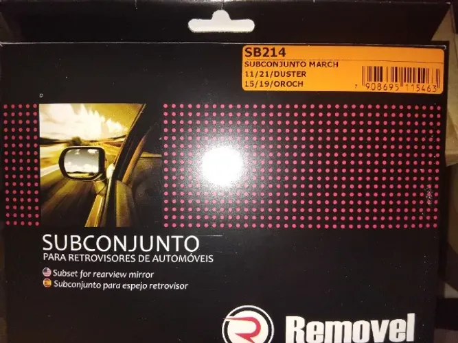 Lente retrovisor Nissan March