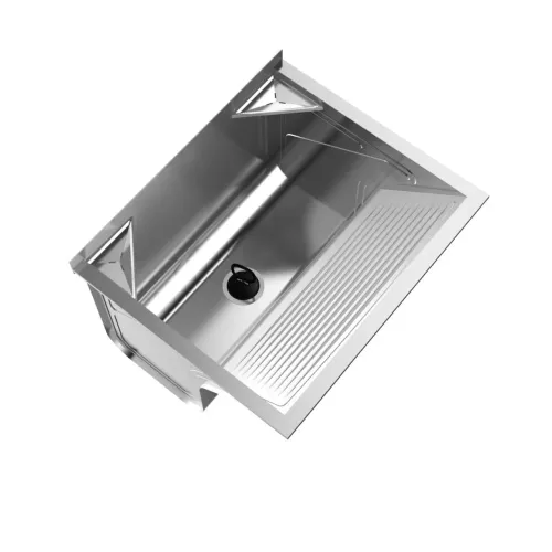 Tanque Inox 60,5 X 50,5 Cm (ghelplus) - Novo Na Caixa