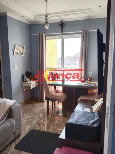 APARTAMENTO Á VENDA 49 MTS 2 DORMS -AGUA CHATA GUARULHOS