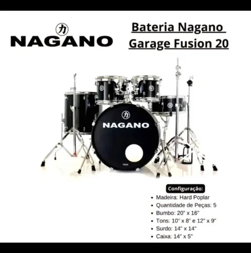 Bateria Nagano Garage Fusion (Nova na caixa)