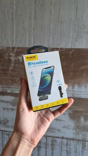 Microfone de Lapela para Iphone NOVO