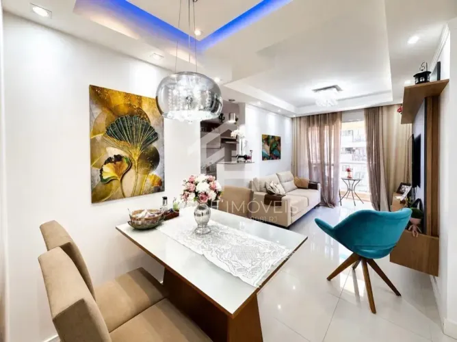 Apartamento mobiliado para alugar no Recreio dos Bandeirantes: 2 quartos, suíte e lazer co